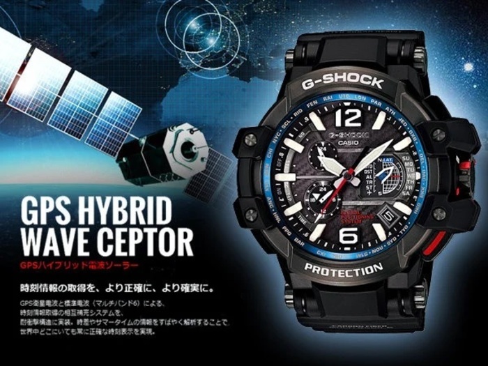 CASIO GPW-1000, o primeiro relógio de pulso com GPS dual (via satélite e rádio)