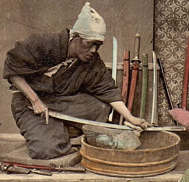 Artesãos no Japão feudal eram uma das classes sociais dentro da pirâmide