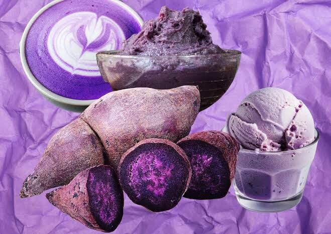 Ube como ingrediente de sobremesas e bebidas é tendência no Japão