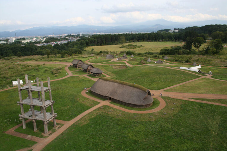 Sítio arqueológico Sannai Murayama Iseki em Aomori, capital da província de Aomori