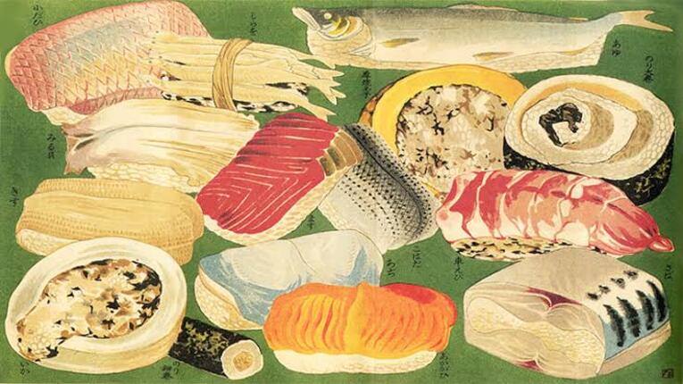 Com o crescimento econômico e populacional de Edo, novas formas de sushi foram surgindo e conquistando espaço no paladar da população