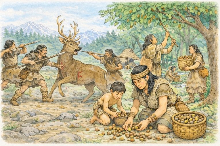 Pela pesquisa realizada pelo National Museum of Japanese History, o período Yayoi começa muito antes ou já no período Jomon algumas comunidades já sabiam como cultivar arroz para além das atividades de caça e coleta