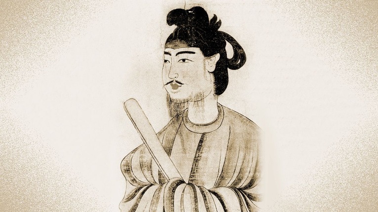 O príncipe Shōtoku foi nomeado como Sesshō, o regente do reino Yamato